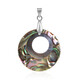 Pendentif en argent et Coquillage d'Abalone