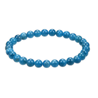 Bracelet et Apatite bleue