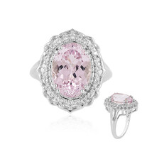 Bague en argent et Kunzite