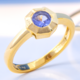 Bague en argent et Tanzanite (MONOSONO COLLECTION)