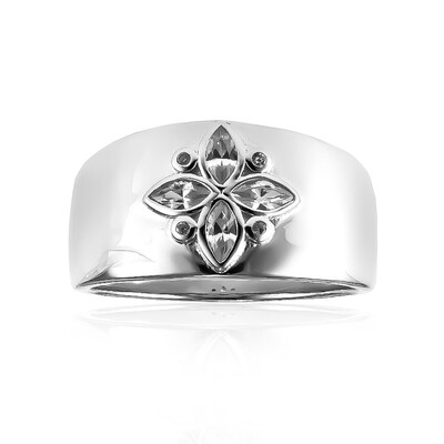 Bague en argent et Zircon