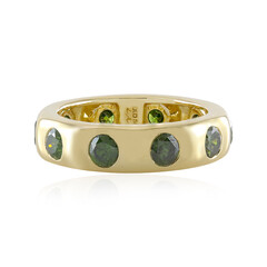 Bague en or et Diamant vert (de Melo)