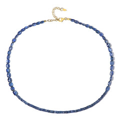 Collier en argent et Kyanite du Népal