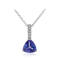 Collier en or et Tanzanite AAA