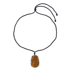 Collier et Œil de tigre doré