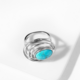 Bague en argent et Turquoise (dagen)