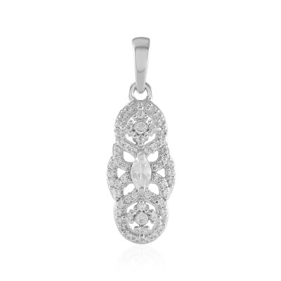 Pendentif en argent et Zircon