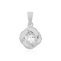 Pendentif en argent et Topaze blanche