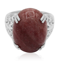 Bague en argent et Thulite