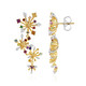 Boucles d'oreilles en argent et Citrine (Gems en Vogue)