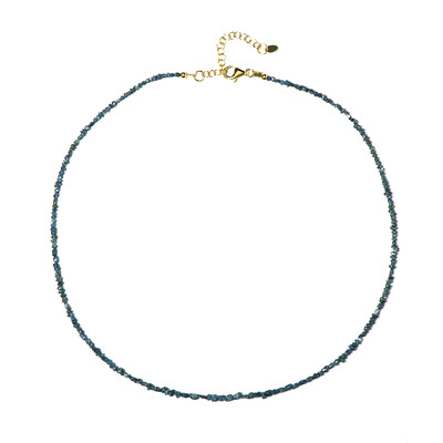 Collier en argent et Diamant bleu