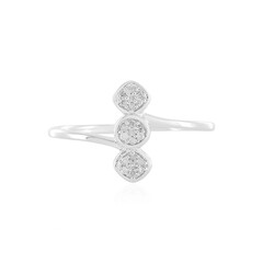 Bague en argent et Diamant I2 (I)