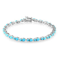 Bracelet en argent et Turquoise Sleeping Beauty (Faszination Türkis)