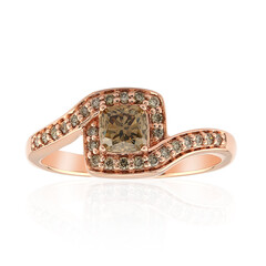 Bague en or et Diamant rose de France VS1 d'Argyle