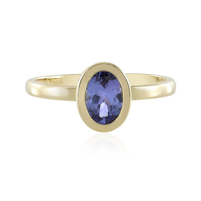 Bague en or et Tanzanite AAA