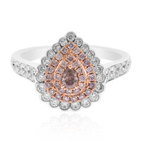 Bague en or et Diamant rose I1 (CIRARI)