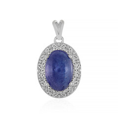 Pendentif en argent et Tanzanite