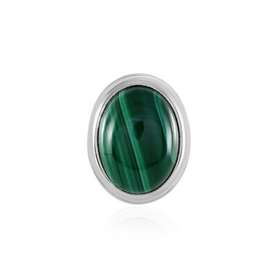 Pendentif en argent et Malachite (MONOSONO COLLECTION)