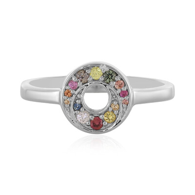 Bague en argent et Saphir