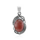 Pendentif en argent et Rhodochrosite