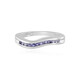 Bague en argent et Iolite