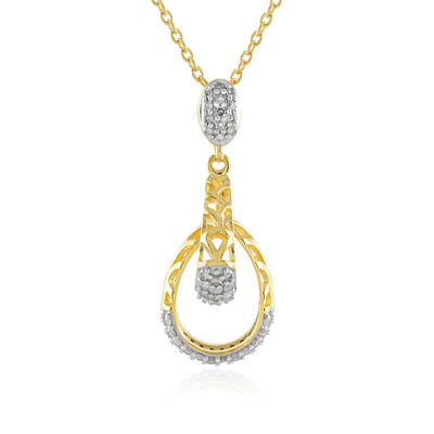 Collier en argent et Diamant I2 (J)