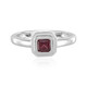 Bague en argent et Grenat Rhodolite