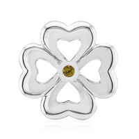 Charm en argent et Saphir jaune