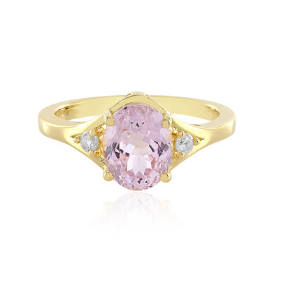 Bague en argent et Kunzite