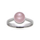 Bague en argent et Quartz rose