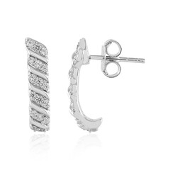 Boucles d'oreilles en argent et Zircon