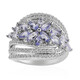 Bague en argent et Tanzanite