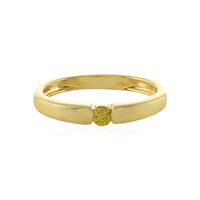 Bague en argent et Diamant jaune I4