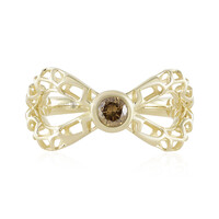 Bague en or et Diamant champagne I2 (Ornaments by de Melo)