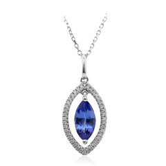 Collier en or et Tanzanite AAA