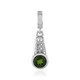 Pendentif en argent et Diopside de Russie