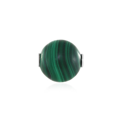 Pendentif en argent et Malachite (MONOSONO COLLECTION)