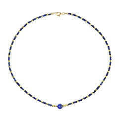 Collier en argent et Lapis-Lazuli