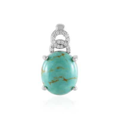 Pendentif en argent et Turquoise de Tyrone