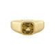 Bague en argent et Zircon jaune