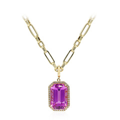 Collier en or et Kunzite de Patroke (de Melo)