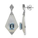 Boucles d'oreilles en or et Topaze bleu ciel (CIRARI)