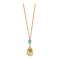 Collier en argent et Turquoise