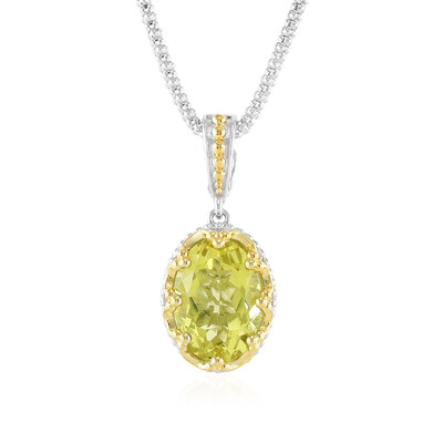 Collier en argent et Quartz de l'Ouro Verde (Dallas Prince Designs)