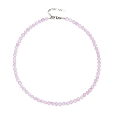 Collier en argent et Kunzite