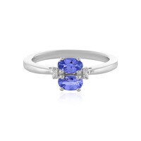 Bague en argent et Tanzanite