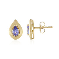 Boucles d'oreilles en argent et Tanzanite