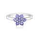 Bague en argent et Tanzanite