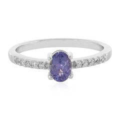 Bague en argent et Tanzanite