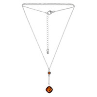 Collier en argent et Ambre baltique